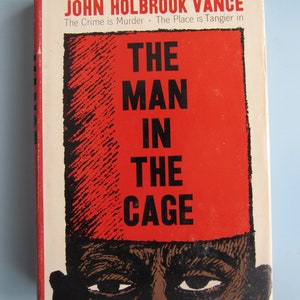 The Man in the Cage by John Holbrook Vance 1960 First Printing Free Shipping