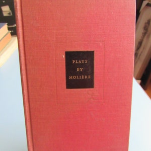 Plays by Moliere Modern Library 1950 Free Shipping