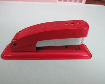 Vintage Red Swingline Cub Stapler Free Shipping