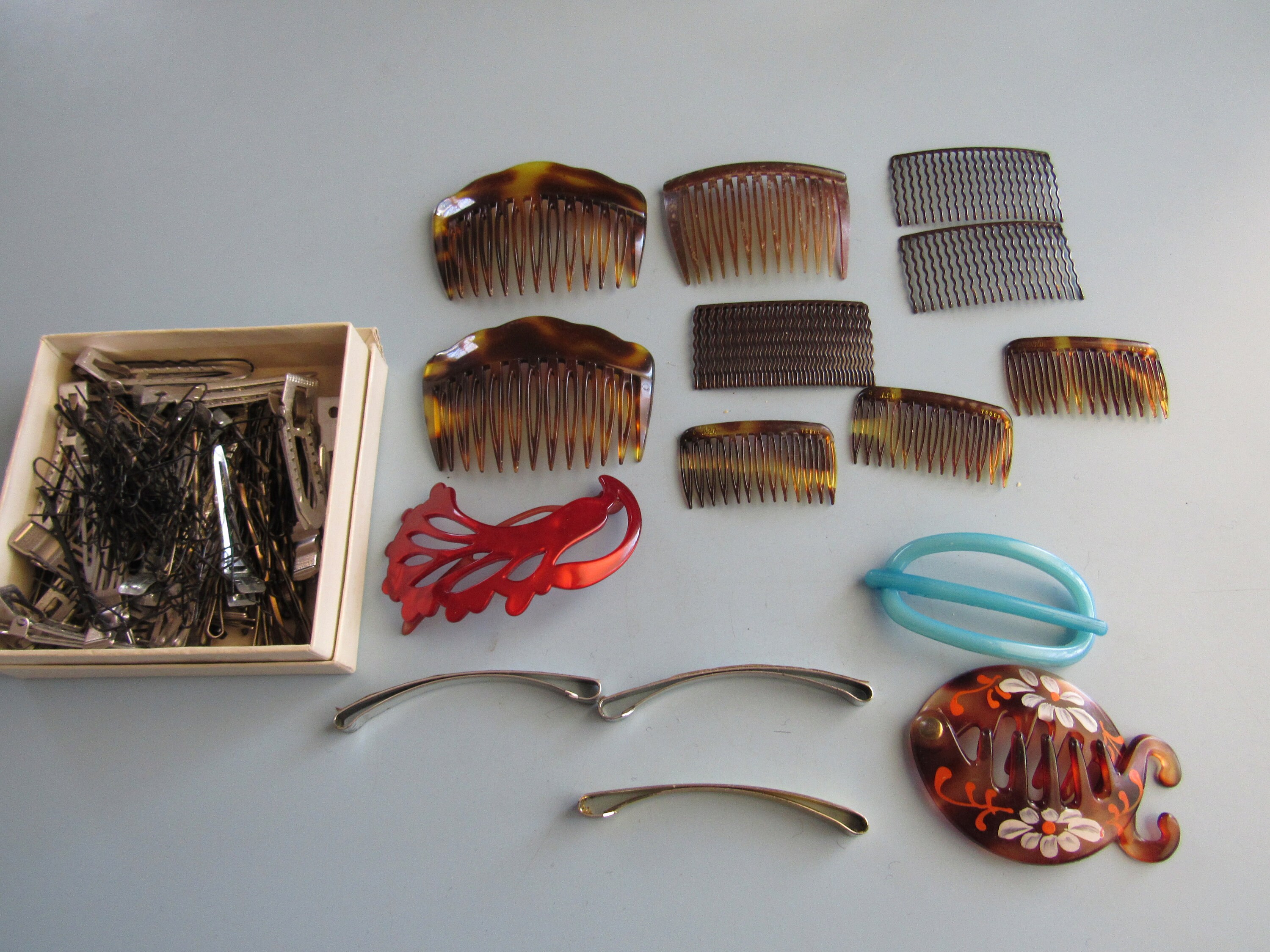 Large Lot of Vintage Hair Accessories Free Shipping - Etsy