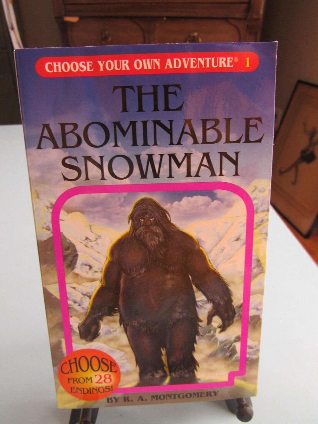 The Abominable Snowman Choose Your Own Adventure Book #1 Free Shipping ...