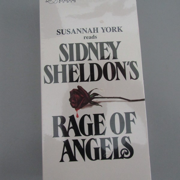 Rage of Angels by Sidney Sheldon Audio Cassette Set New Old Stock Free Shipping