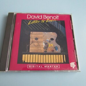 David Benoit Letter to Evan CD 1992 Free Shipping