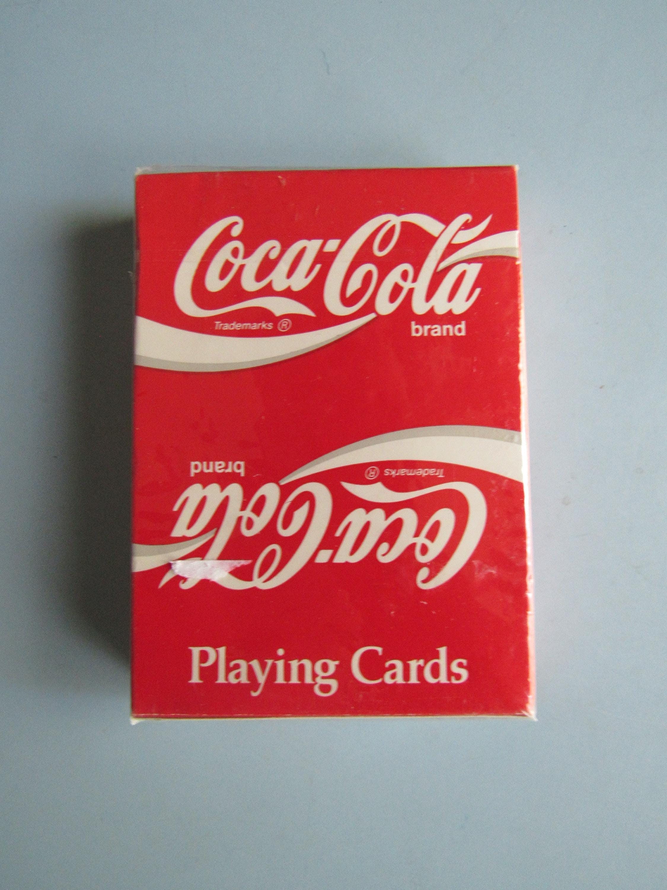 Coca Cola Playing Cards Rare - Etsy