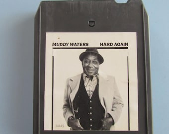 Muddy Waters Hard Again 8 Track Tape 1977 Free Shipping