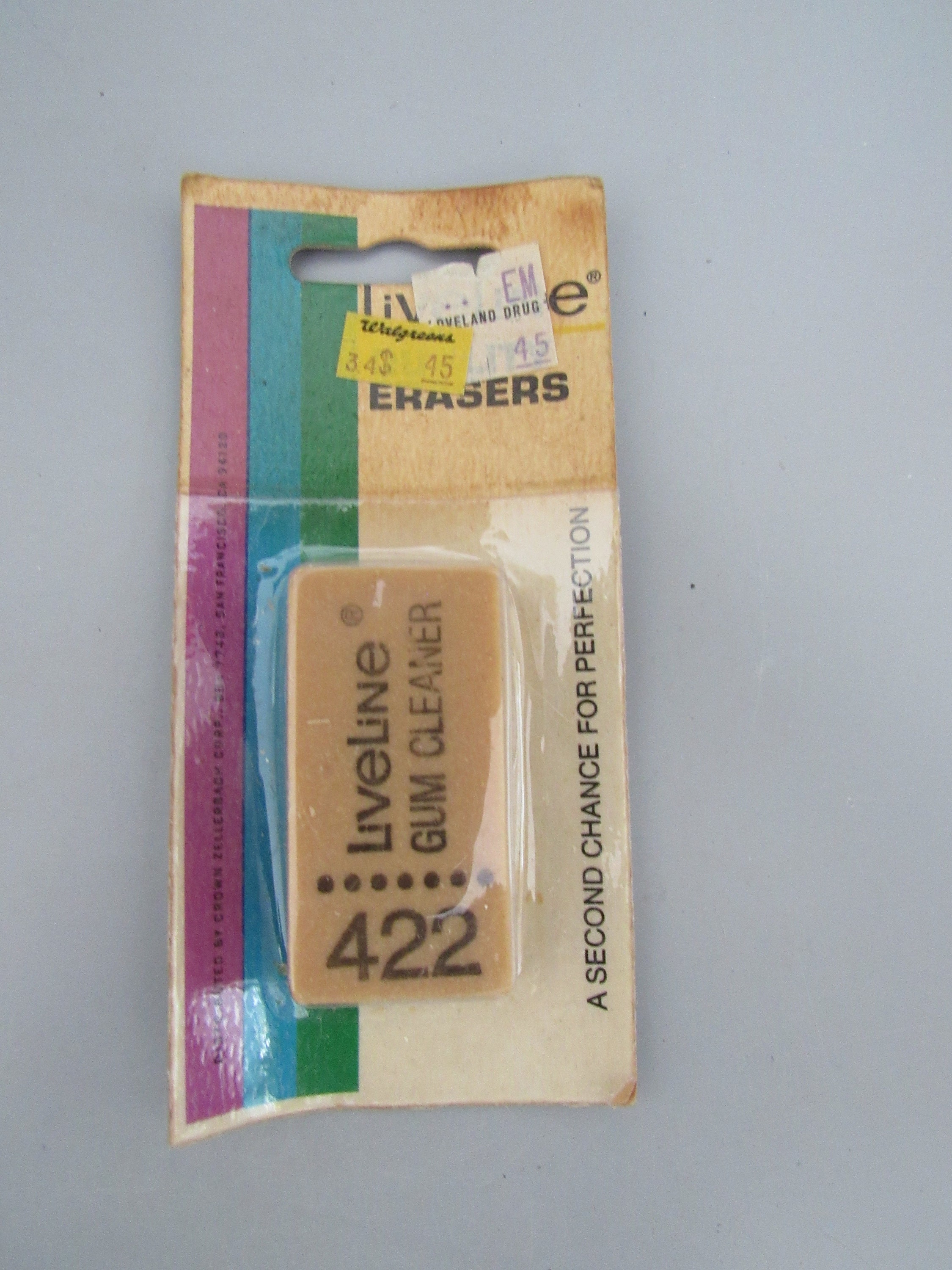 Vitagum Artist Dry Cleaner Vintage Eraser School Art Supply Gum