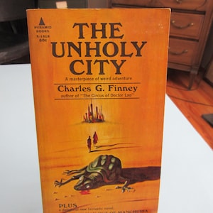 The Unholy City by Charles G. Finney 1968 Free Shipping