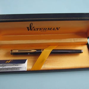 Vintage Waterman Cartridge Fountain Pen in Box Free Shipping