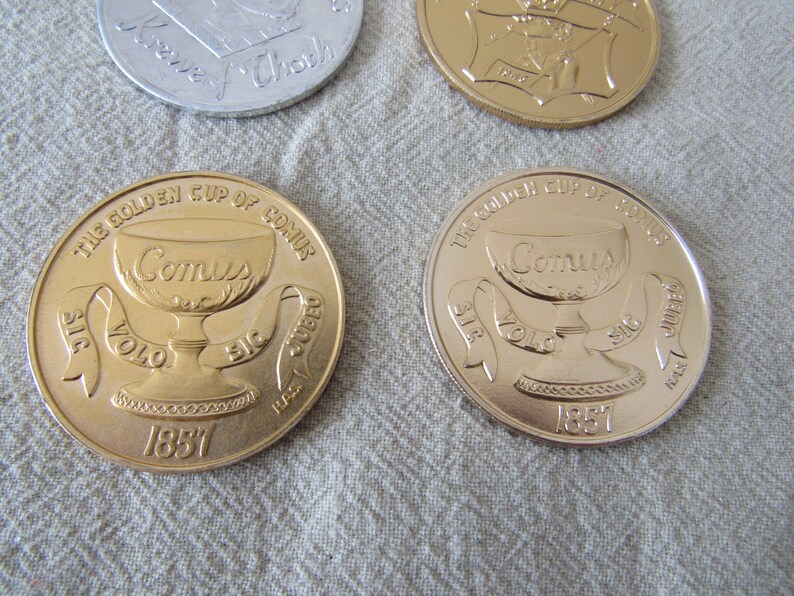 1970 mardi gras doubloons