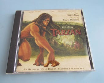 Tarzan Soundtrack CD Walt Disney 1999 Phil Collins Free Shipping