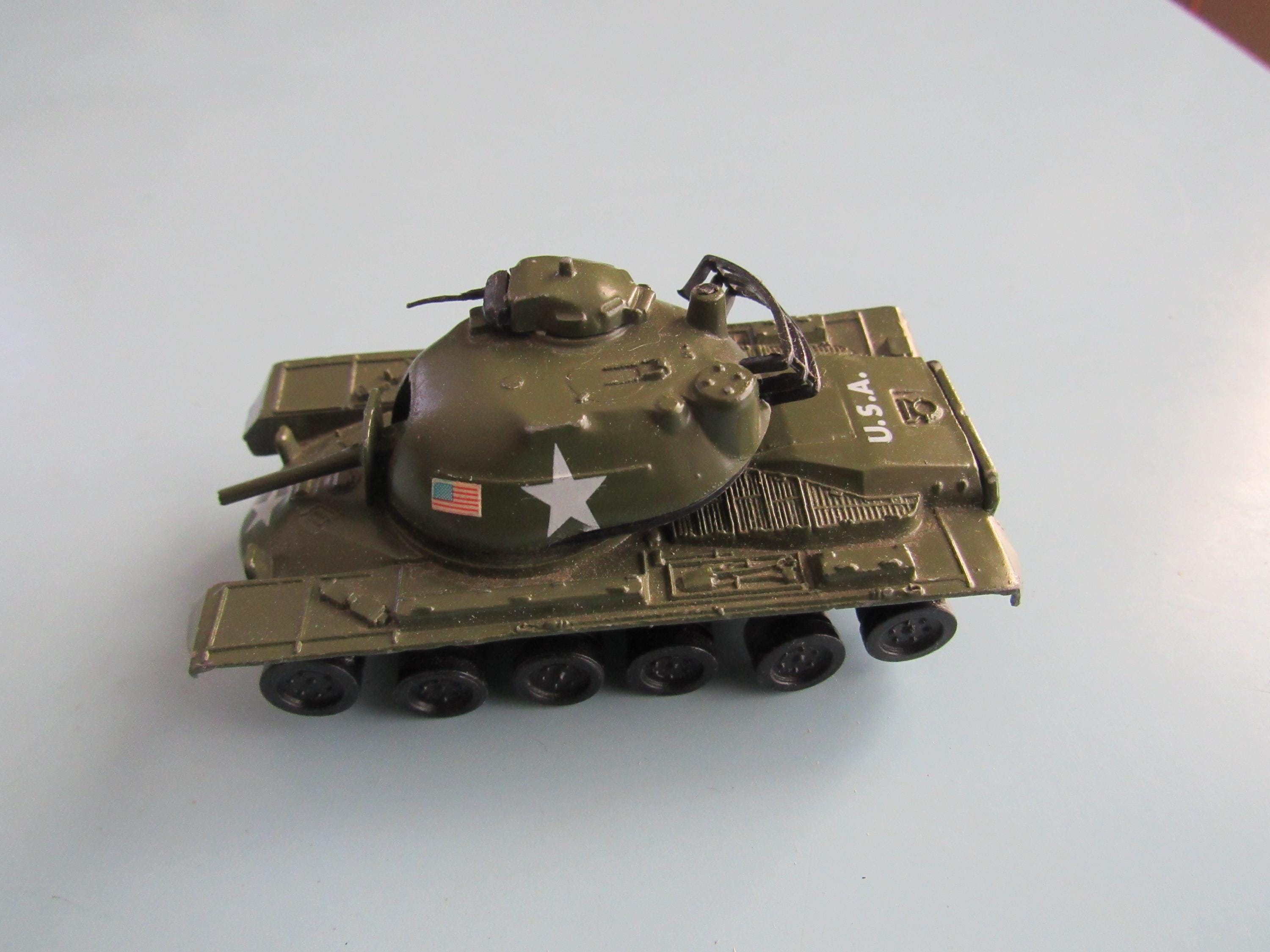Vintage Zylmex T412 Patton Tank Diecast Free Shipping - Etsy