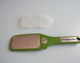 Vintage Green Kitchen Aid Zester Grater Free Shipping