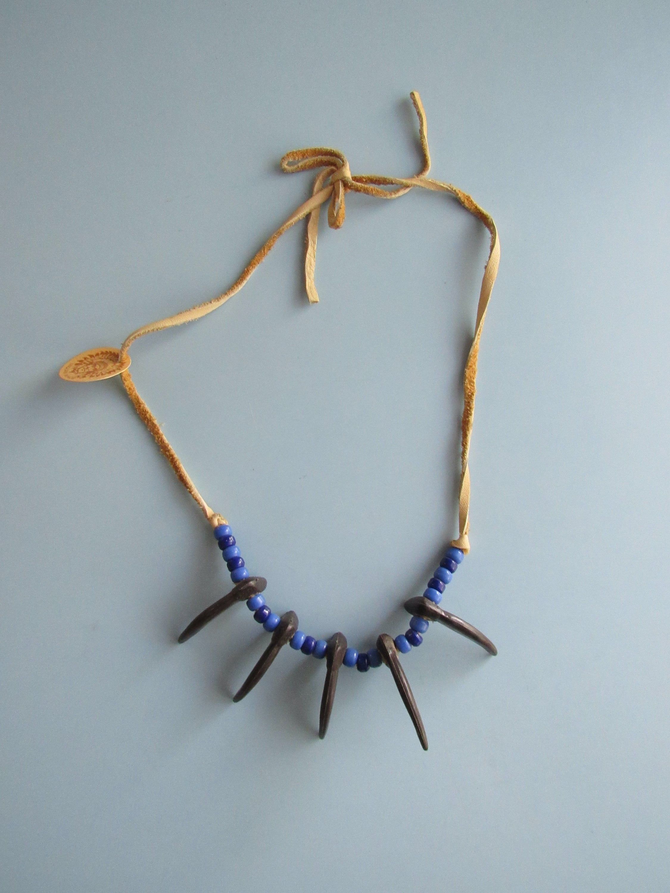 Vintage Native American Fake Bear Claw Necklace Free Shipping Etsy Canada