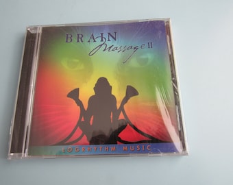 Brain Massage II Sealed CD Logrhythm Music New Old Stock Free Shipping