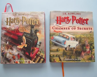 Harry Potter and the Sorcerer's Stone by J.K. Rowling Chamber of Secrets Jim Kay Free Shipping