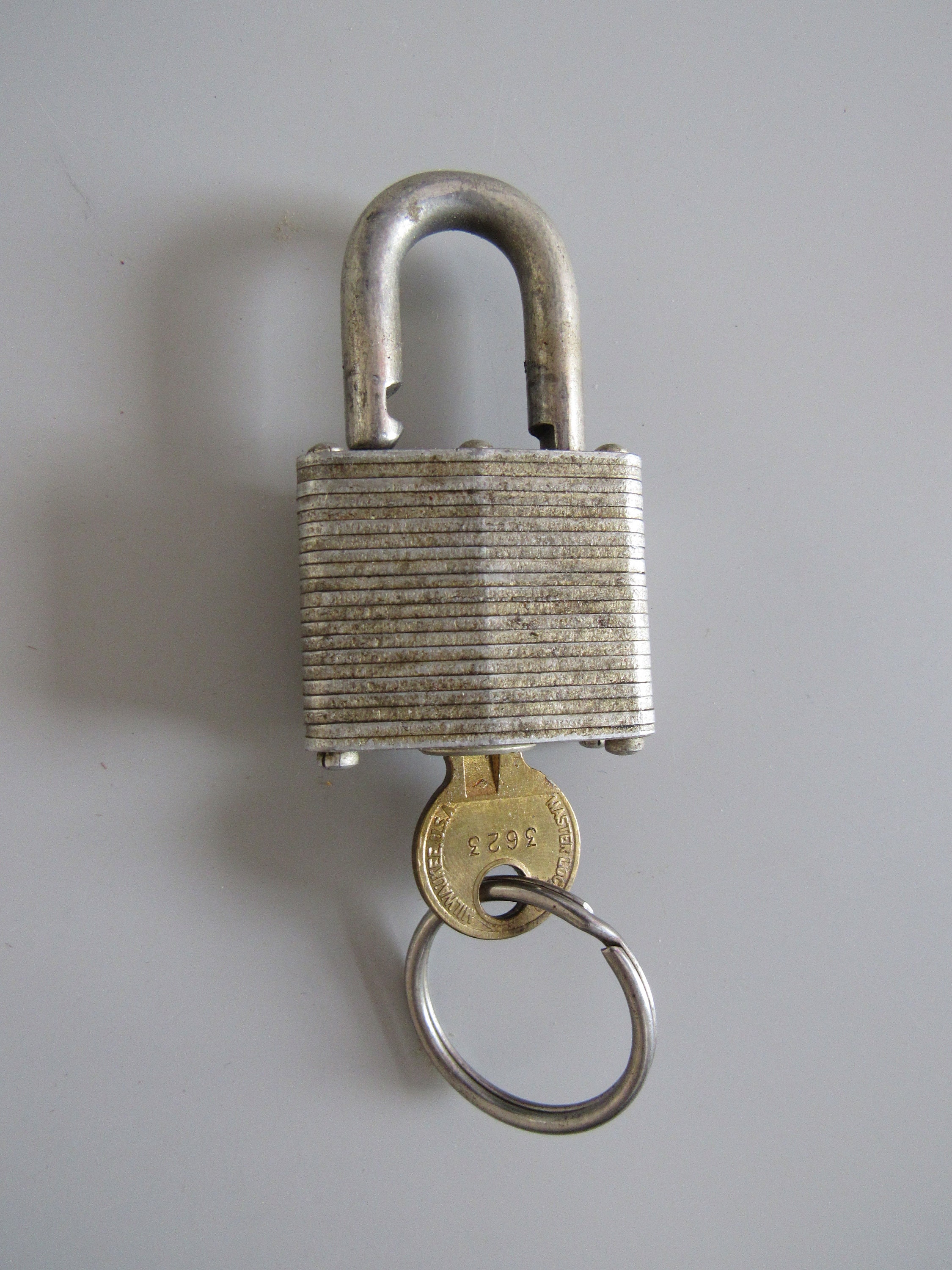 Vintage Master Lock Masterlock No. 3 Padlock With Key Free Etsy UK