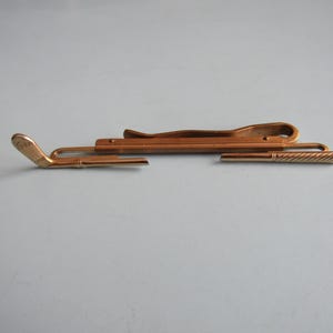 Vintage Golf Club Tie Bar Clip Clasp Hickok Free Shipping
