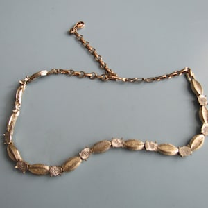 Vintage Coro Silver Tone Necklace Free Shipping