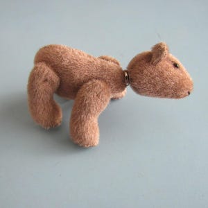 Vintage Jointed Miniature Teddy Bear Free Shipping