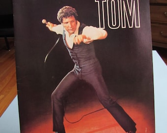 Vintage Tom Jones Tour Program 1971 Free Shipping