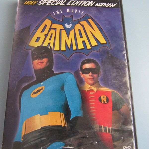 Batman The Movie DVD Holy Special Edition 1966 Adam West Burt Ward Free Shipping