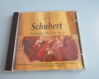 Schubert Symphony No. 5 & No. 8 CD 1990 Free Shipping