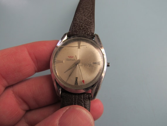 Vintage Men's Waltham Mechanical Watch 17 Jewels … - image 1