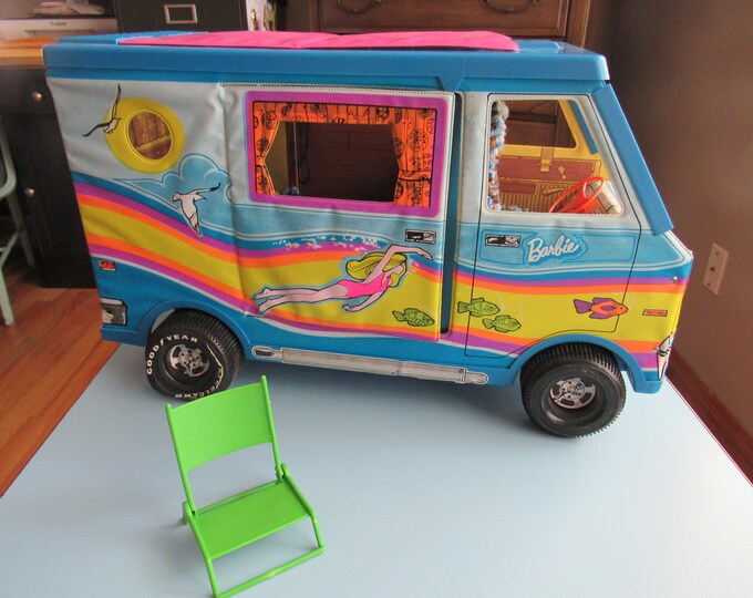 Vintage Barbie Beach Bus 1973 Free Shipping Etsy