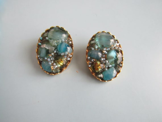 Vintage Unusual Deltah Simulated Pearl Jewelry Se… - image 4