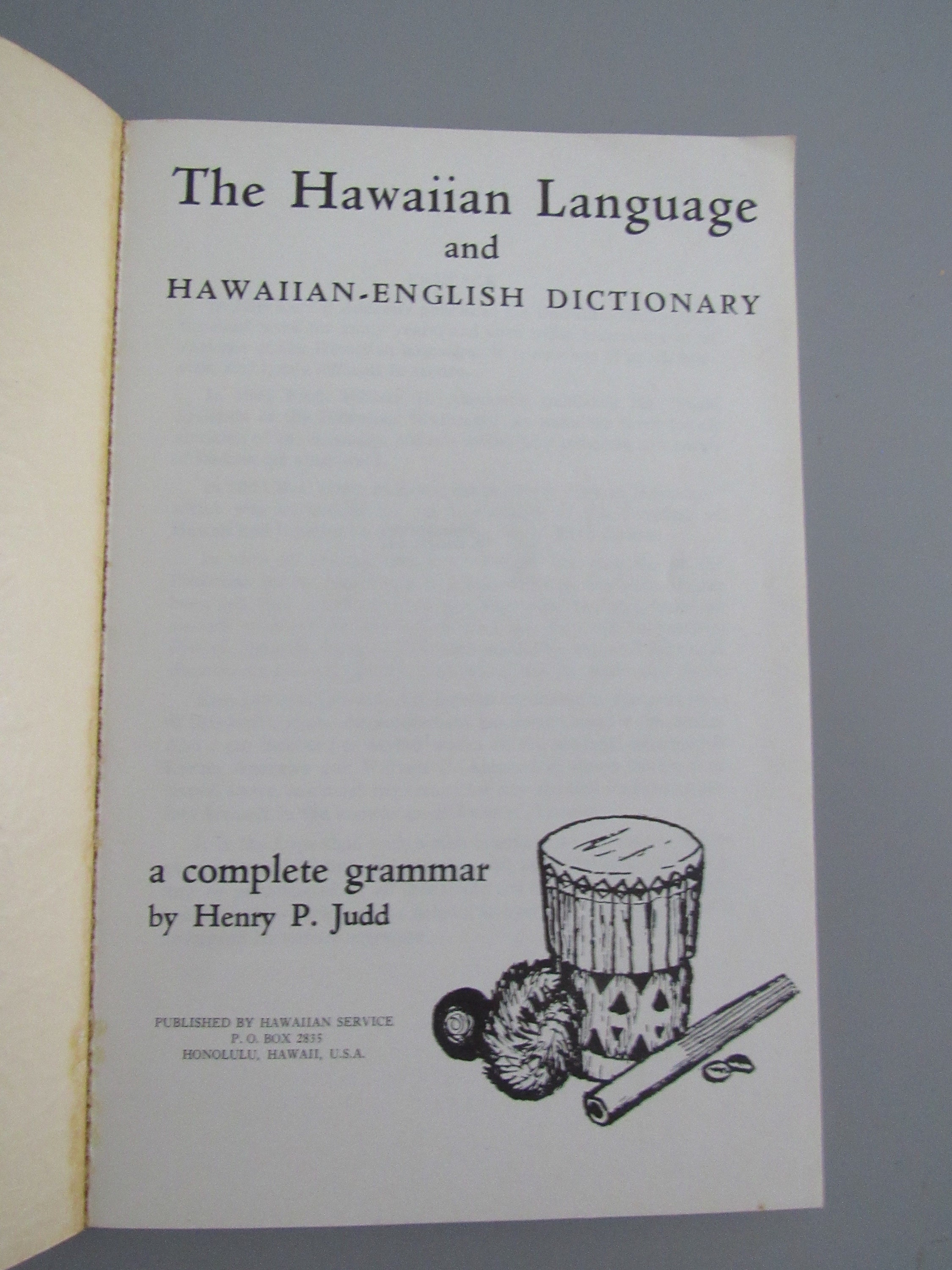 The Hawaiian Language and HawaiianEnglish Dictionary by Henry Etsy