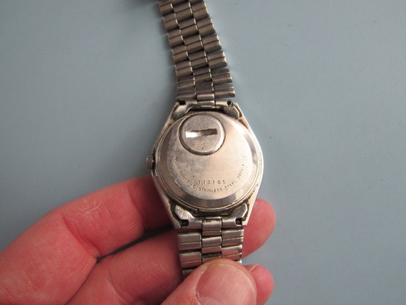 Vintage Seiko Men's SQ 4004 Stainless Steel Watch 0903-8029