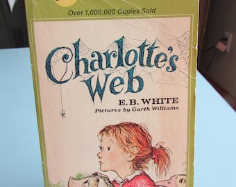 Charlotte's Web by E.B. White 1972 Free Shipping