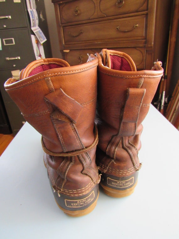 Vintage L.L. Bean Insulated Maine Hunting Shoes S… - image 5