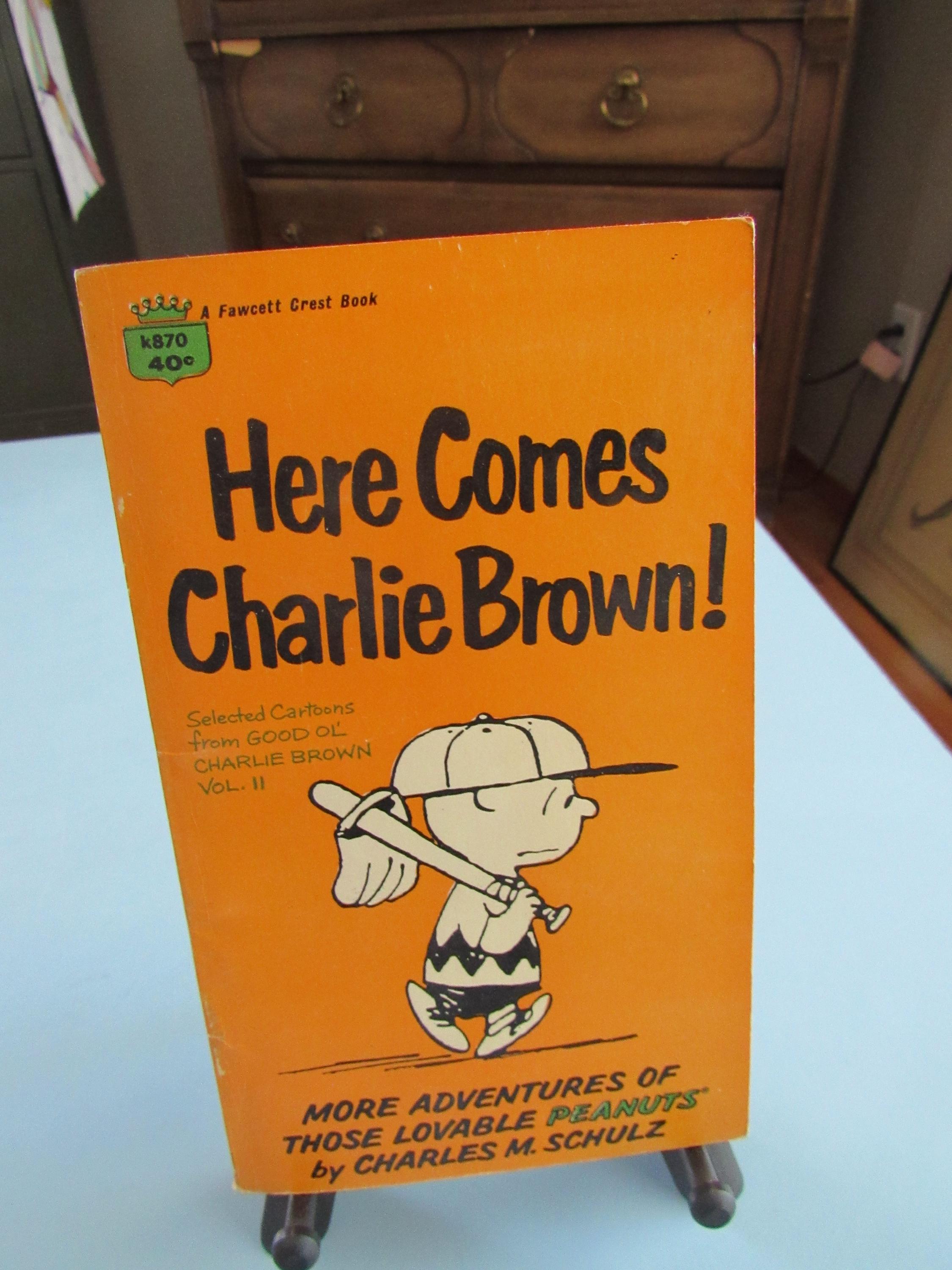 Here Comes Charlie Brown! by Charles Schulz 1966 Free Shipping - Etsy