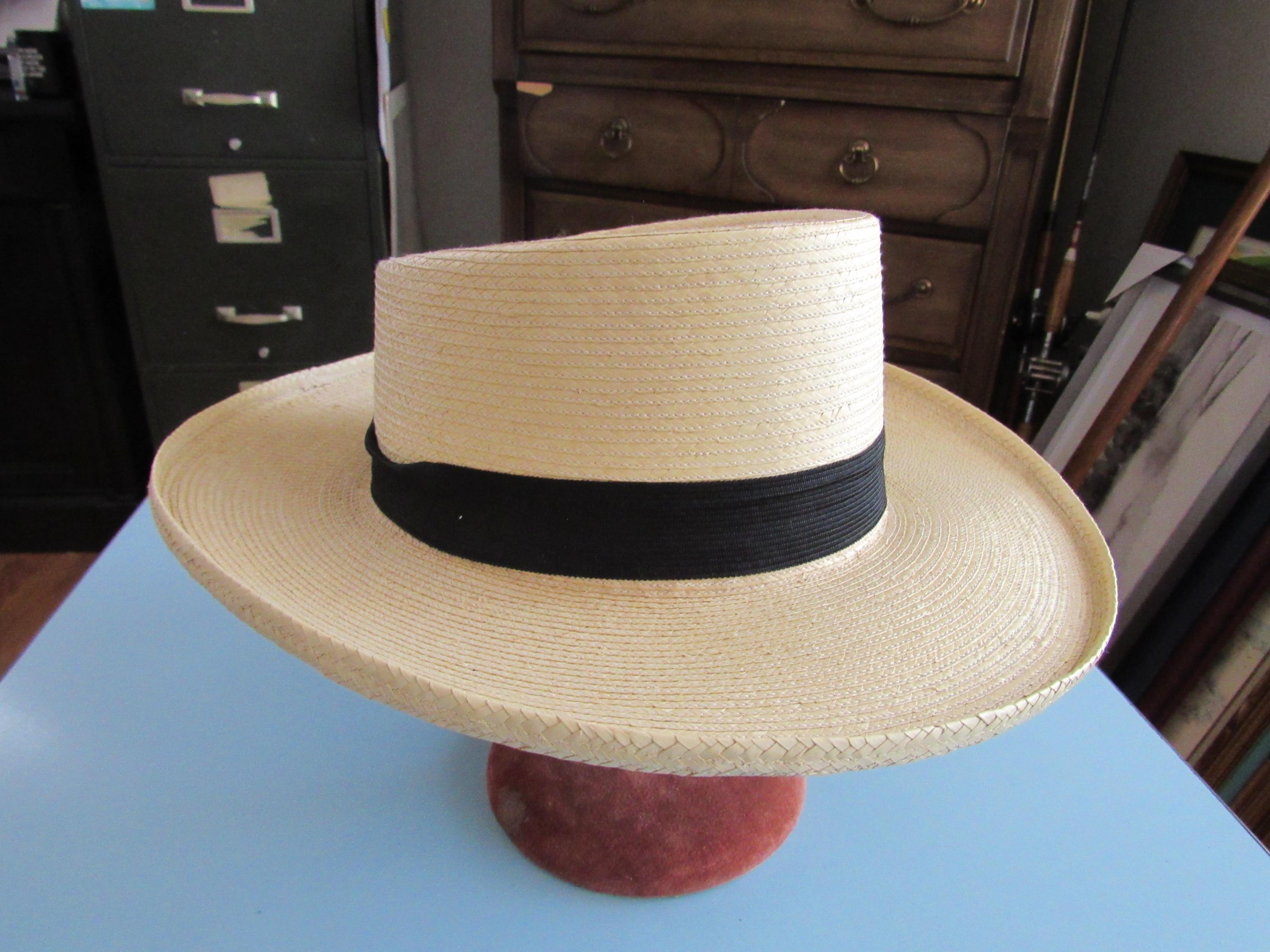 Vintage La Giralda Palm Hats Factory Hat. Vintage  main image 3