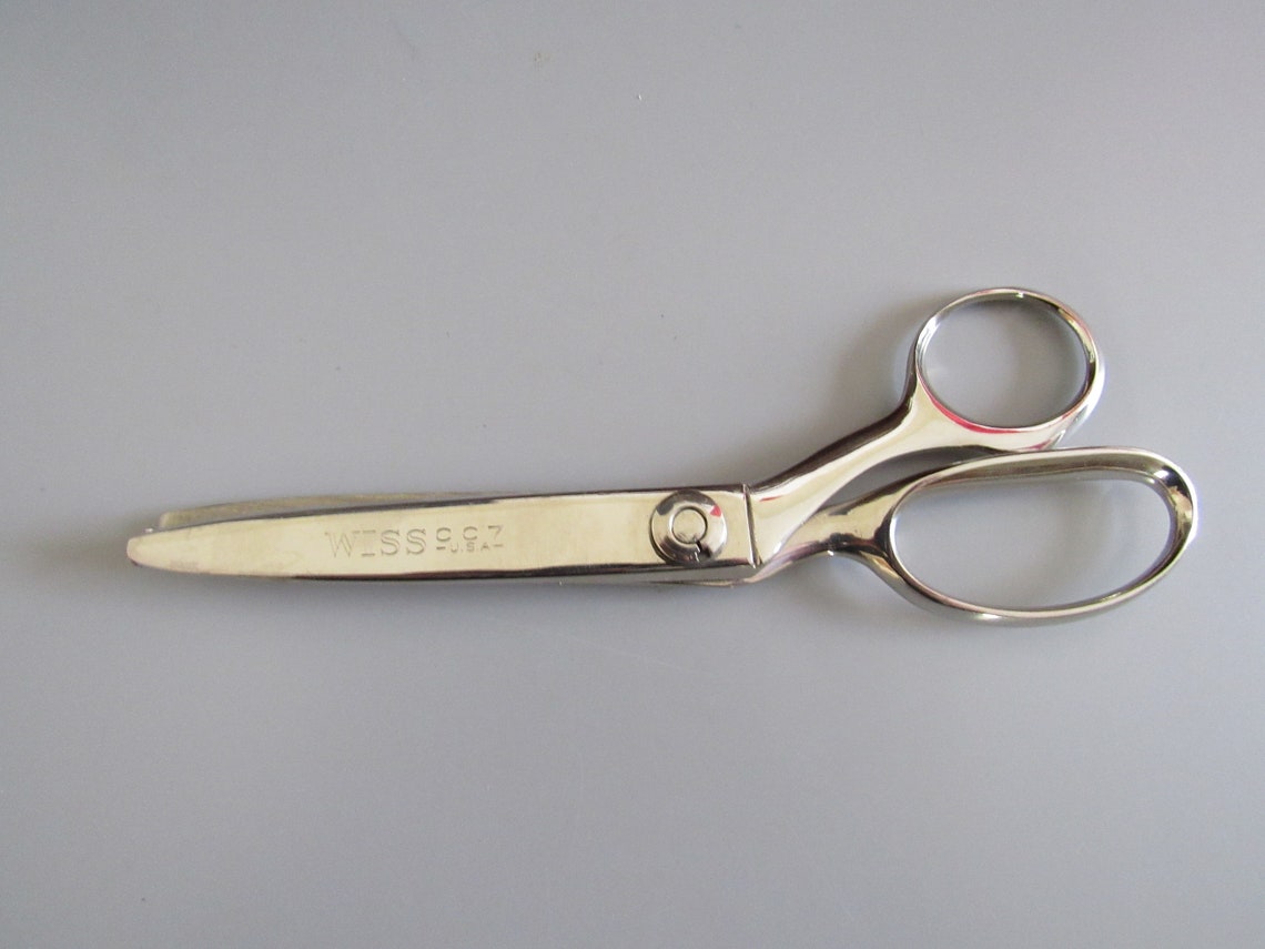 Vintage Wiss Model CC7 Pinking Shears Free Shipping Etsy