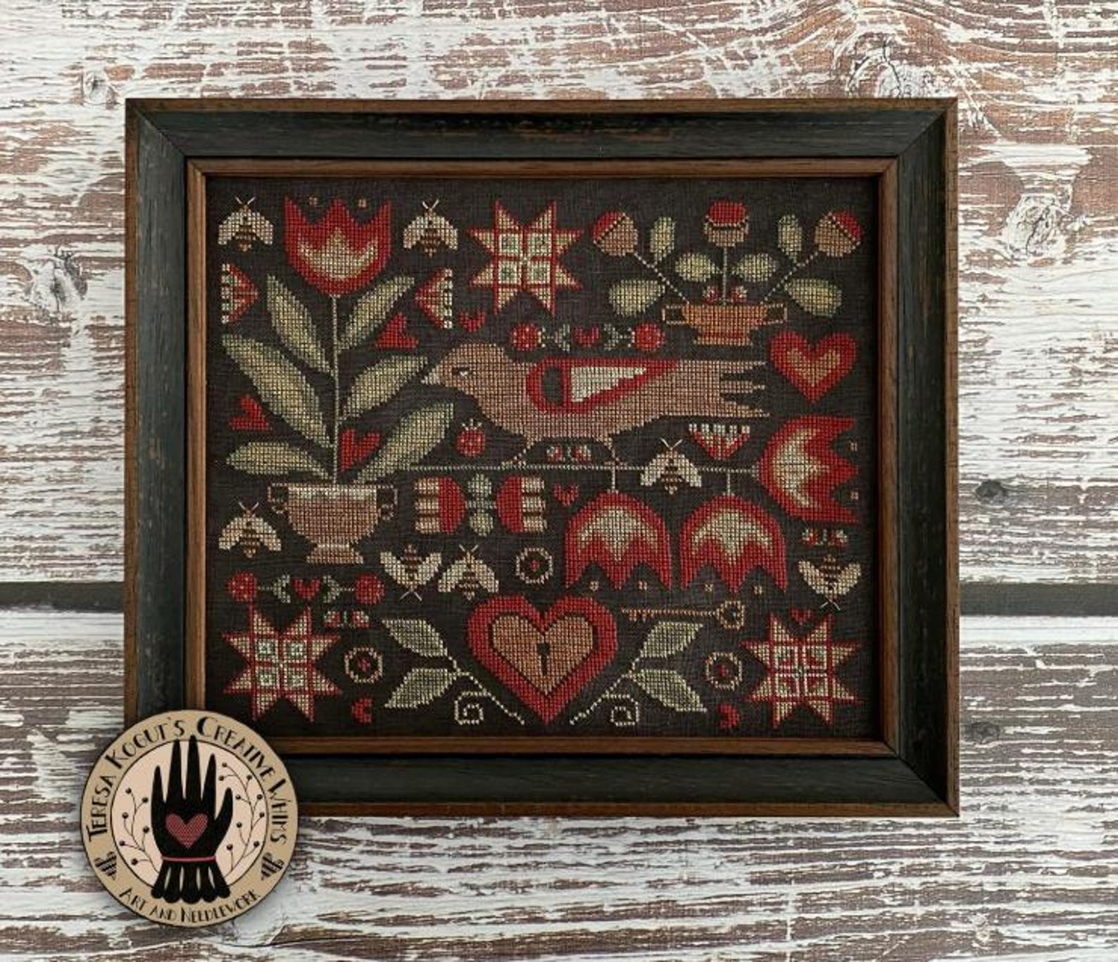 Folkart Garden 2025 Nashville Needlework Market from Teresa Kogut