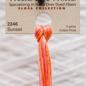 Sunset Weeks dye works