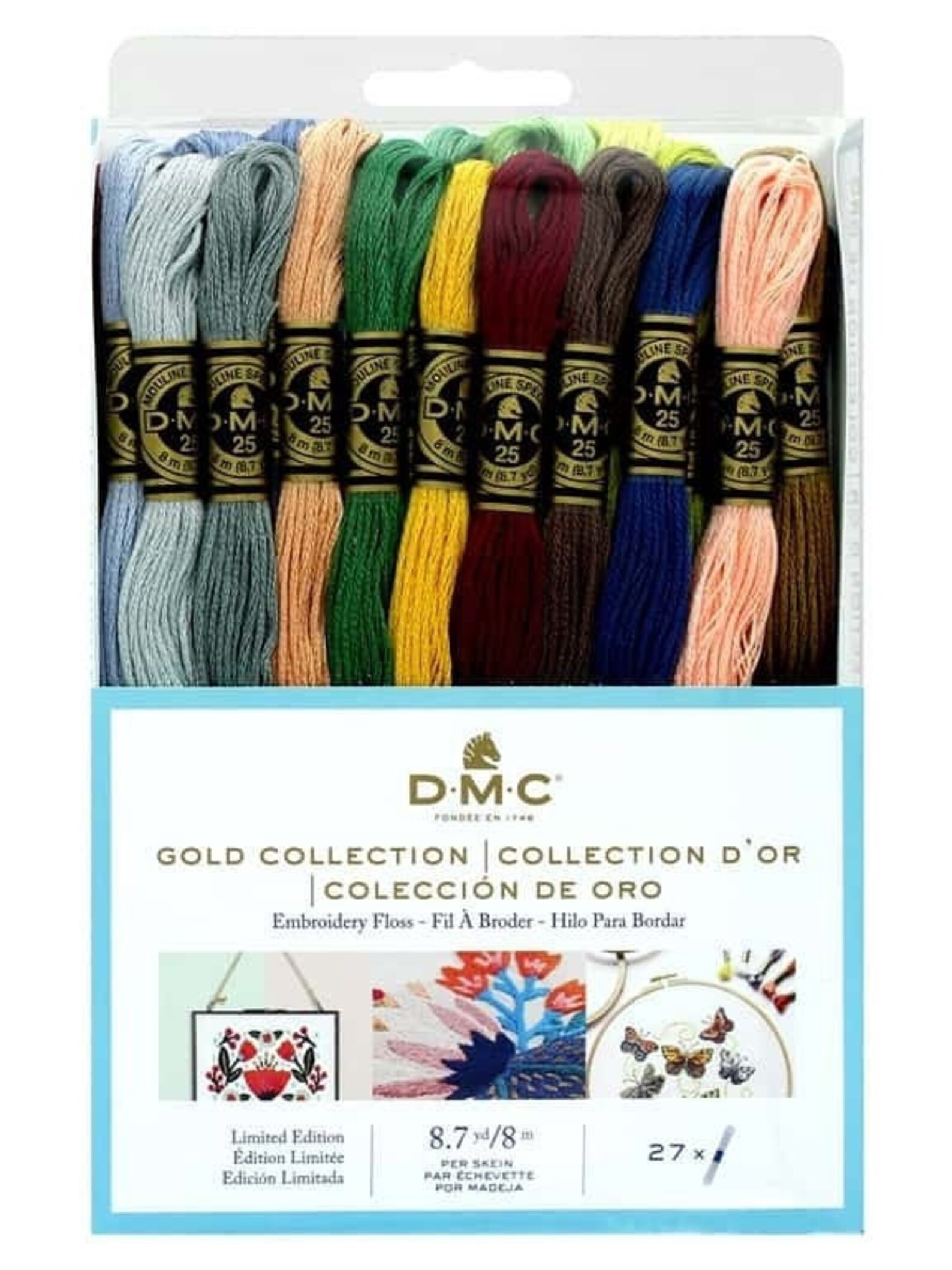 DMC Gold collection embroidery floss pack 27/pk Etsy
