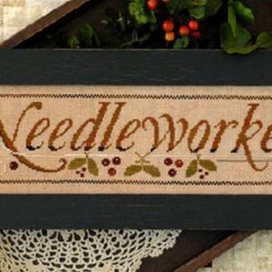 Needleworker by little house needleworks, Counted cross stitch pattern