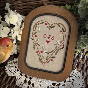 Always in my heart by little house needleworks, Counted cross stitch pattern