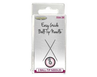 Easy Guide Ball-Tip Needle - Size 26 (2pack)