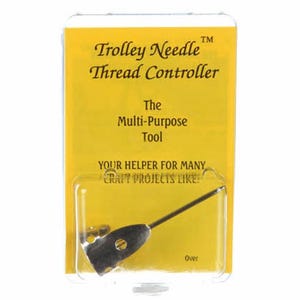 Trolley Needle Thread Controller: Seam, Hem, and Ruffle Tool