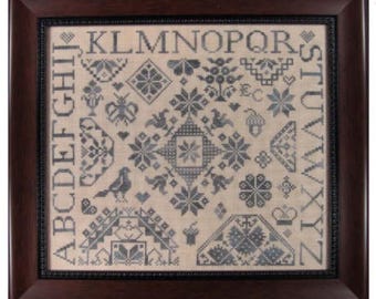 Quaker Samplings by With My Needle, cross stitch pattern