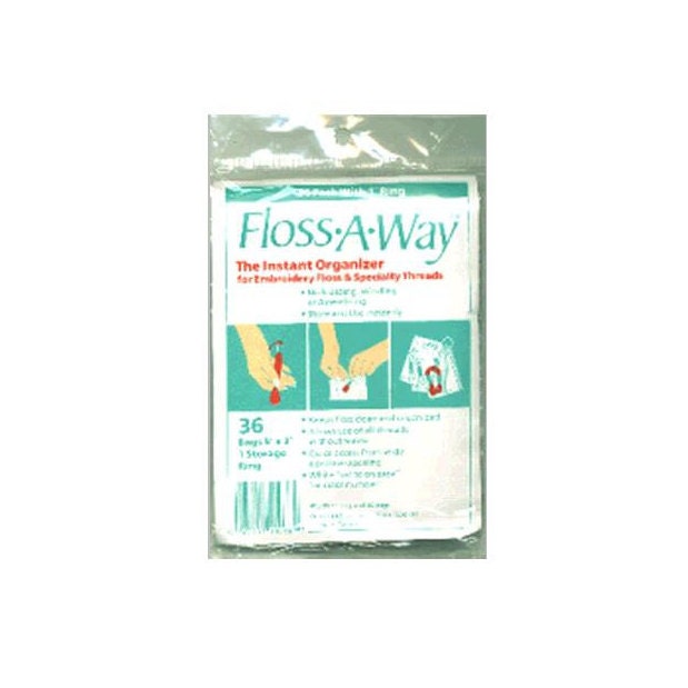  Action Bag Floss A Way Organizer 3 inch x 5 inch 100