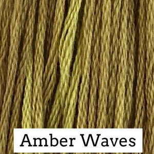 Amber Waves 135 Floss | Classic Colorworks Hand Dyed Cotton Thread