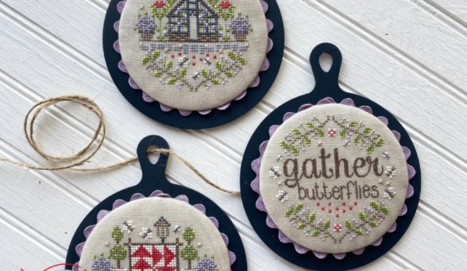 Gather Butterflies by Hands On Design, Cross stitch pattern