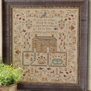 Stay True Cross Stitch Pattern by With Thy Needle & Thread