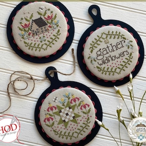 Gather Wildflowers by Hands on Design, Cross stitch pattern