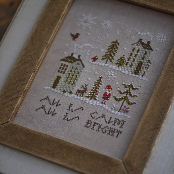 All Is Bright by Stitches Through the Years, Digital download pattern